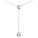 Колье из красного золота с бриллиантами