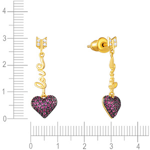 Серьги Пусеты