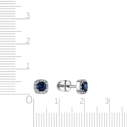 Серьги Пусеты