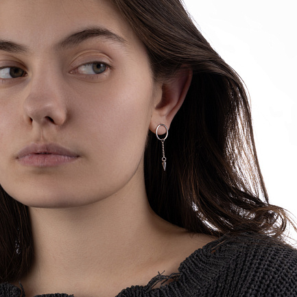 Серьги Пусеты