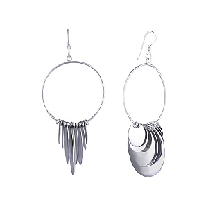 Серьги из серебра