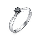 Кольцо из белого золота с бриллиантом