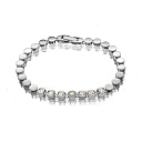 Браслет из белого золота с бриллиантами