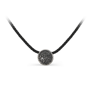 Колье из серебра с бриллиантом