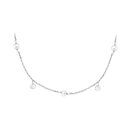 Колье из серебра