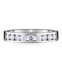 Кольцо из белого золота с бриллиантами