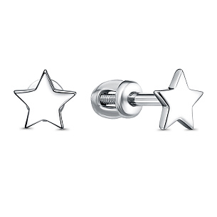 Серьги Пусеты