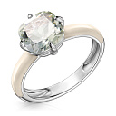 Кольцо из серебра с эмалью