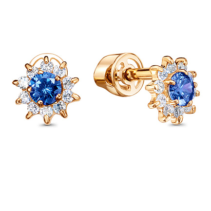 Серьги Пусеты