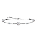 Браслет декоративный из белого золота