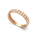 Кольцо из красного золота с бриллиантами