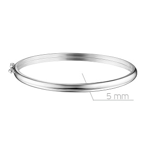 Браслет декоративный из серебра