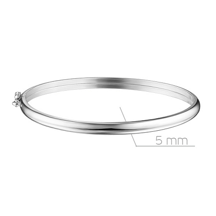 Браслет декоративный из серебра