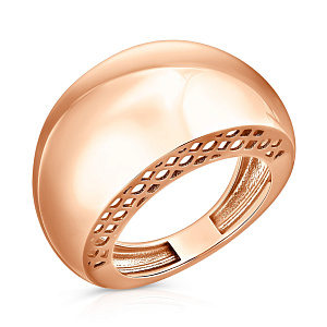 Кольцо из красного золота