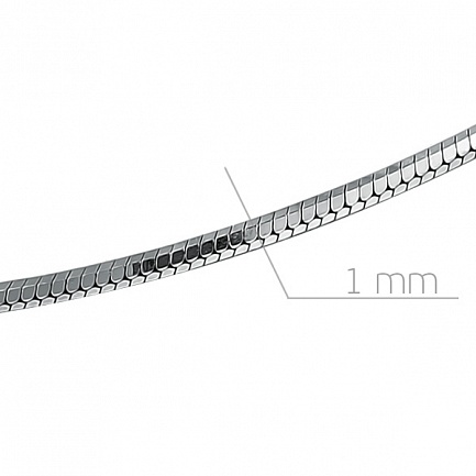 Цепь автомат из серебра