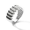 Кольцо из белого золота с бриллиантами