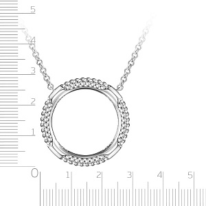 Колье из серебра