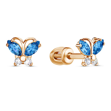 Серьги Пусеты