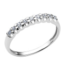 Кольцо из белого золота с бриллиантами