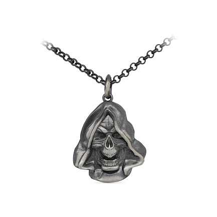 Колье из серебра