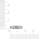 Кольцо из белого золота с бриллиантами