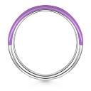 Кольцо из серебра с эмалью