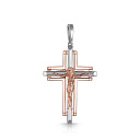 Крест из красного золота