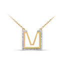 Колье из желтого золота с бриллиантами