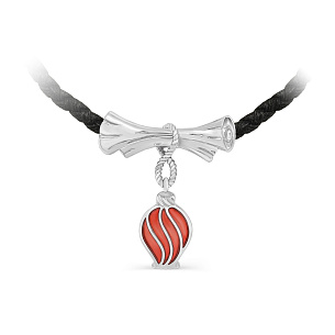 Колье из серебра