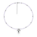 Колье из серебра с жемчугом