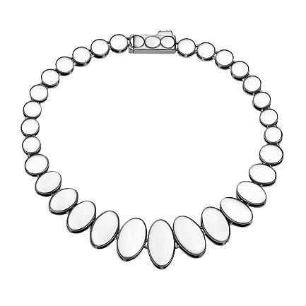 Браслет декоративный из серебра