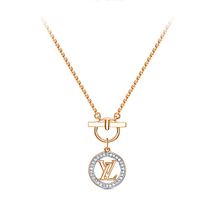 Колье из серебра с фианитом