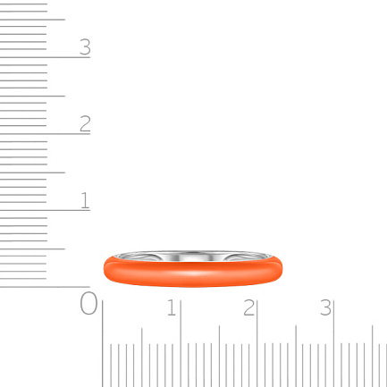 Кольцо из серебра с эмалью
