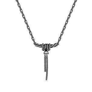 Колье из серебра