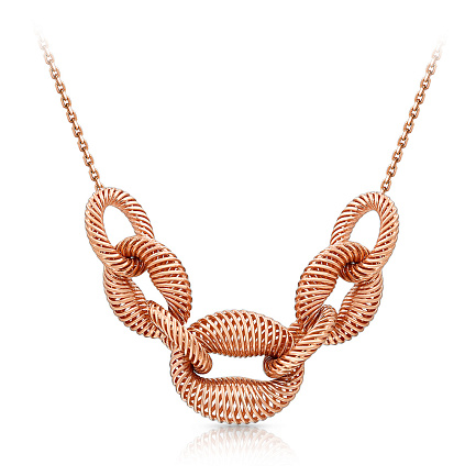 Колье из красного золота