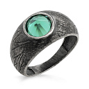 Кольцо из серебра с алпанитом