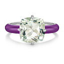 Кольцо из серебра с эмалью