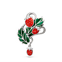 Подвеска из серебра с фианитами