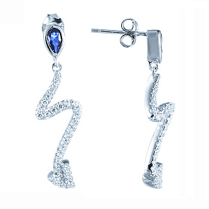 Серьги Пусеты