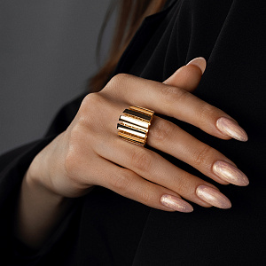 Кольцо из желтого золота