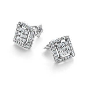 Серьги Пусеты