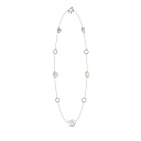 Колье из серебра с жемчугом