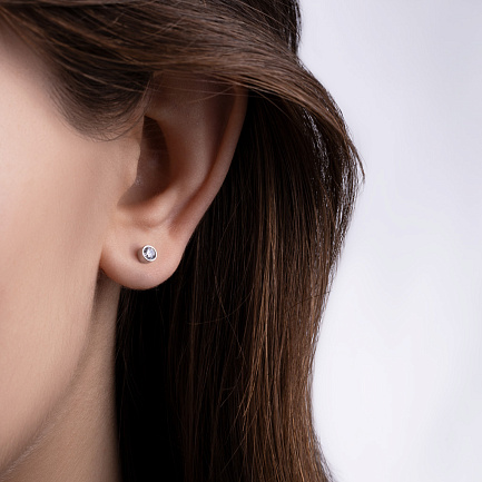 Серьги Пусеты