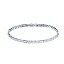 Браслет из белого золота с бриллиантами