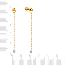 Серьги Пусеты