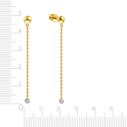 Серьги Пусеты