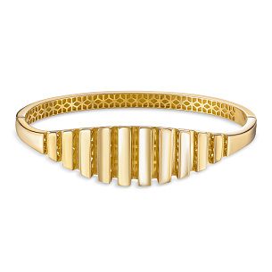 Браслет декоративный из желтого золота
