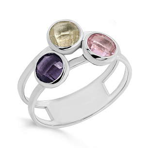 Кольцо из серебра с алпанитом