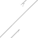 Браслет из белого золота с бриллиантами