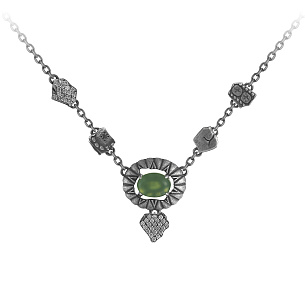 Колье из серебра